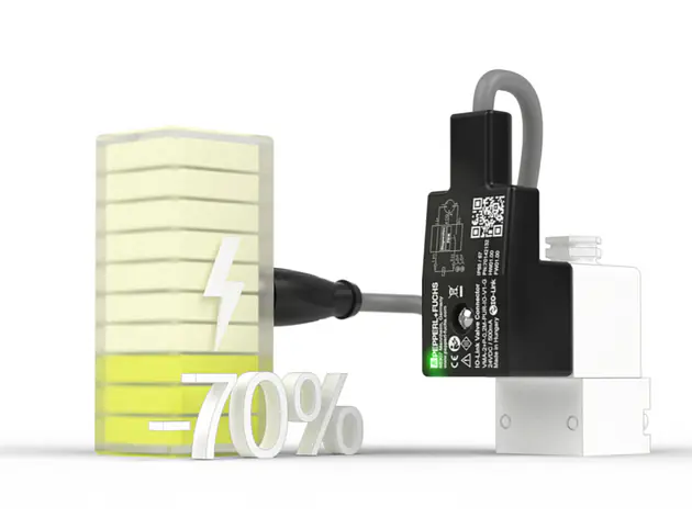 Ventilstecker mit IO-Link für smarte Ventilsteuerung