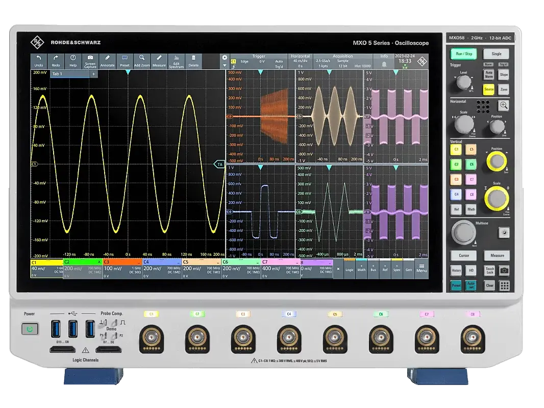Rohde&Schwarz MXO58 | Oszilloskop