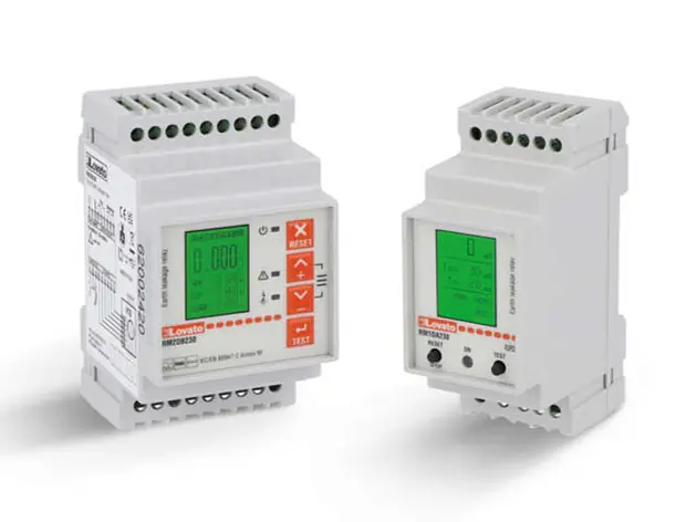 Neue Fehlerstromrelais der Typen RM1DA230, RM2DA230 & RM2DB230