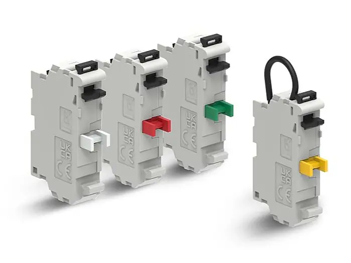 Neue Doppelschaltelemente und automatischer Überwachungskontakt