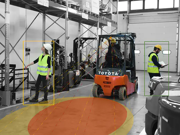 AVA Forklift anti-collision system