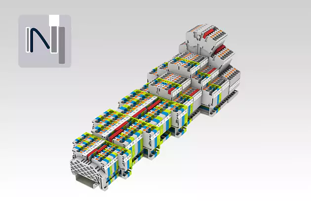 Reihenklemmen im Push-in-Anschluss-System