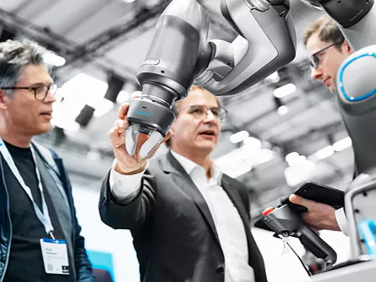 Le premier cobot pneumatique au monde