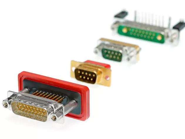 D-SUB CONNECTORS & INPUT-OUTPUT STECKVERBINDER