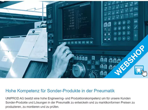 Sonderprodukte  in der Pneumatik